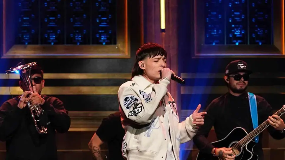 Hassan Emilio Kabande Laija, mejor conocido como Peso Pluma. FOTO: Facebook.