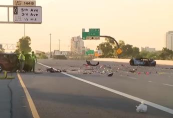 VIDEO | Así fue el accidente donde murió Carlos Parra en Phoenix