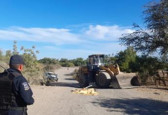 Motociclista muere al chocar contra maquinaria de construcción en Guasave