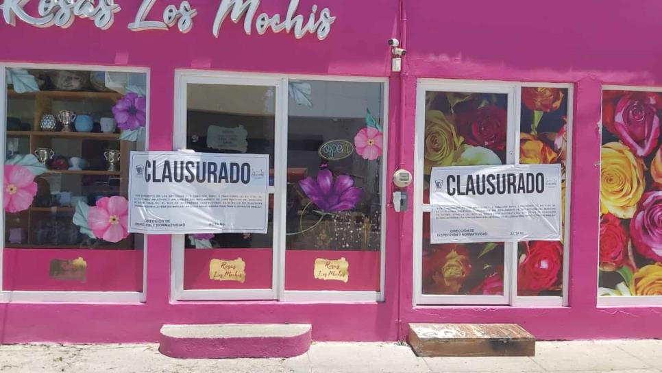 Por seguridad de clientes y empleados, clausuran florería dónde ocurrió la balacera de Los Mochis