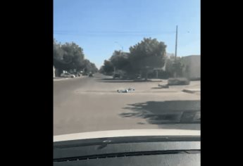 Denuncian construcción de «megatope» en calles de Los Mochis