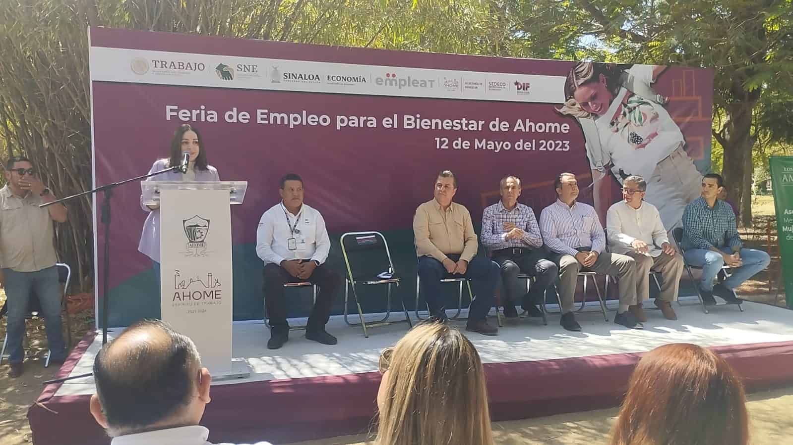 Arranca «Feria del Empleo para el Bienestar de Ahome». | FOTO: Rita Sánchez.