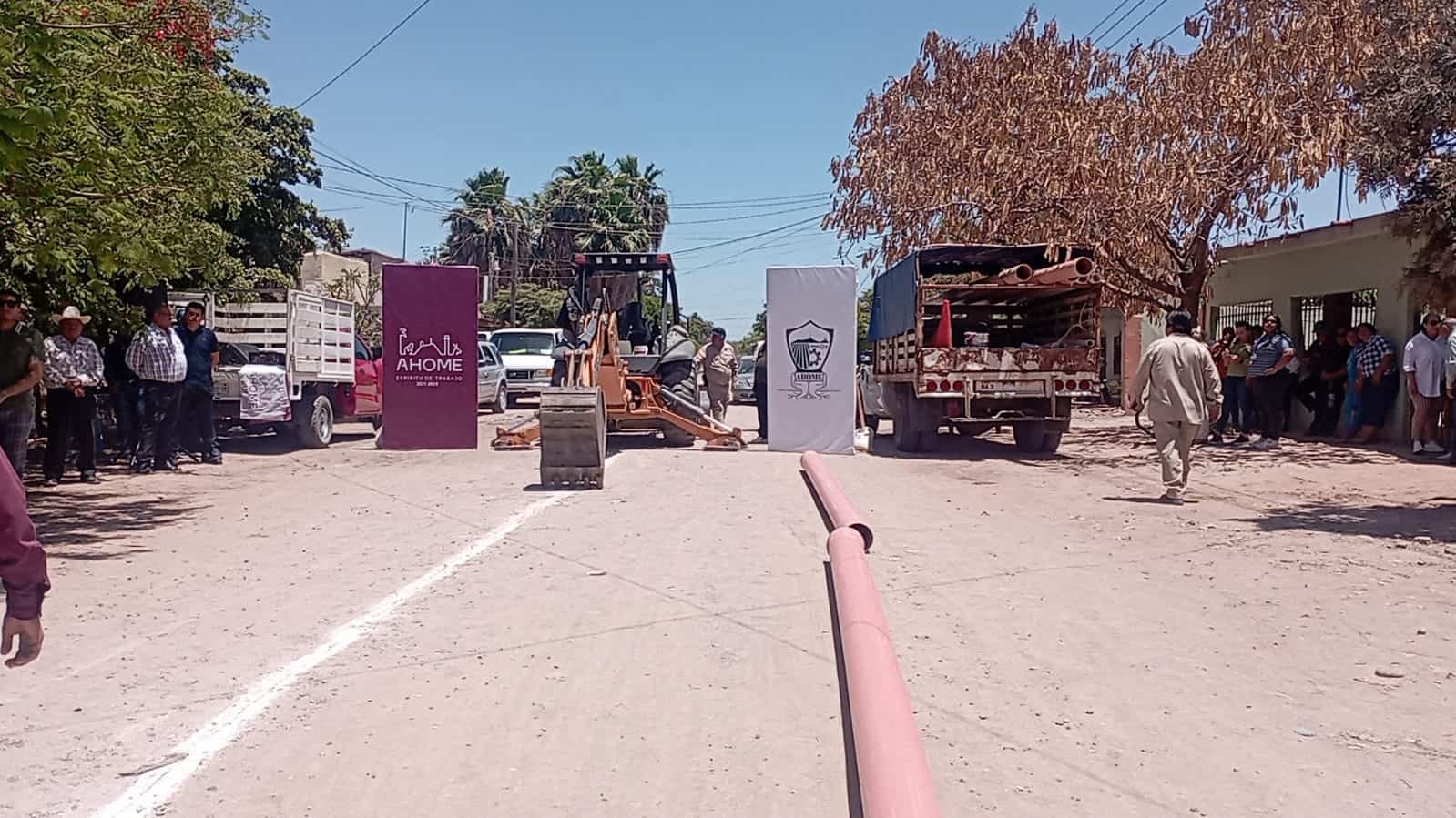 JAPAMA rehabilita red de drenaje en Ejido Primero de Mayo
