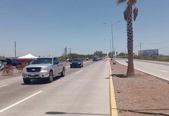 Ciudadanos y partidos de oposición realizan caravana en Los Mochis en apoyo a agricultores de Sinaloa 