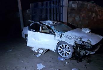 Madre e hija se accidentan al sur de Culiacán; la mamá perdió la vida 