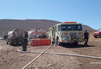 Se incendia un rancho en la sindicatura de Tacuichamona, en Culiacán 