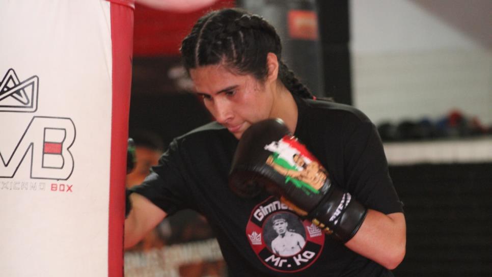 Boxeadora culiacanense Glenda Domínguez buscará revancha en Tijuana