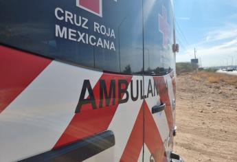 Se accidenta bebé que viajaba en motocicleta con sus padres en Navolato