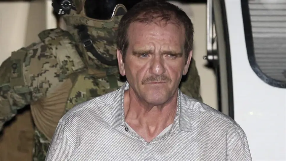 Así fue detenido «El Güero» Palma. | FOTO: Infobae.