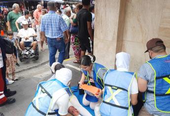 Realizan simulacro de incendio en un restaurante de Mazatlán; turistas y locales caen en pánico