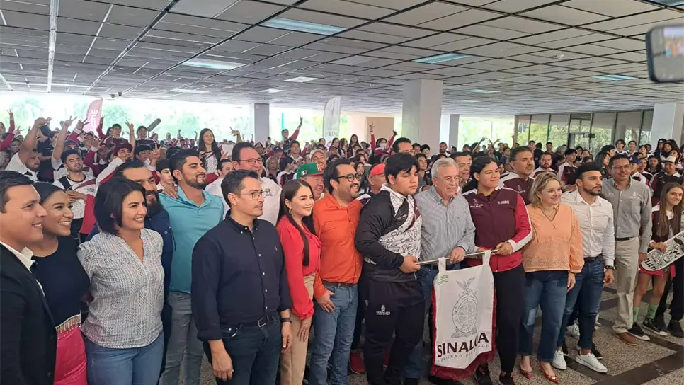 La delegación sinaloense buscará poner el nombre de México en alto. FOTO: Cortesía