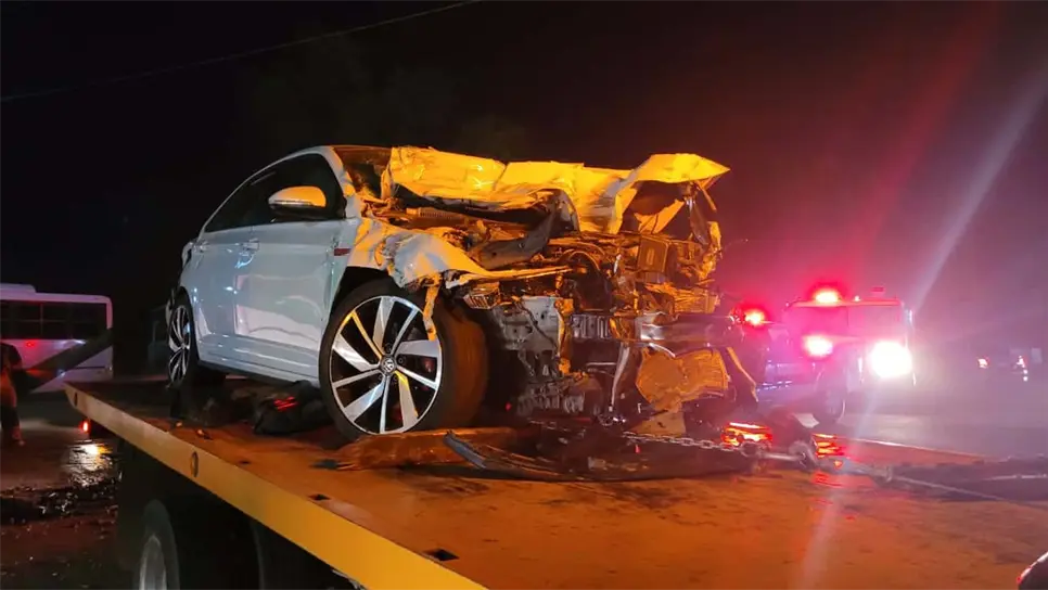 Accidente por la Mochis-Topo deja a un hombre lesionado