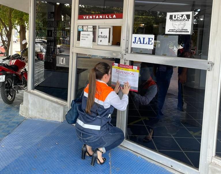 Suspenden 6 clínicas en Los Mochis por riesgo sanitario