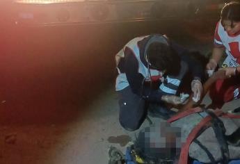 Rescatan a un hombre que permaneció atrapado en el lodo de un dren en Los Mochis durante dos días