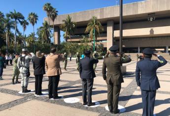 Conmemoran aniversario luctuoso de Mariano Escobedo en Palacio de Gobierno