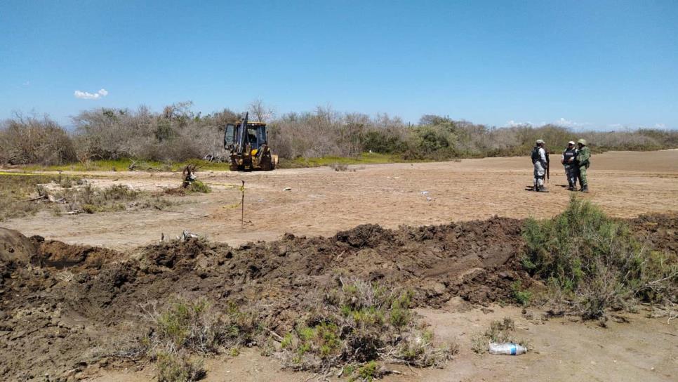 Localizan una fosa con restos humanos en la península de Villamoros en Eldorado