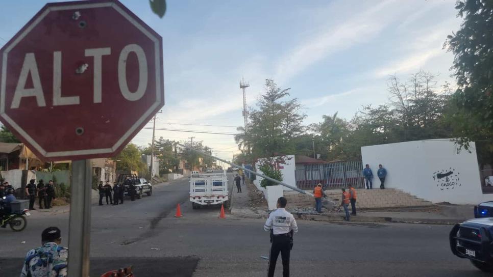 ¿Cuál fue la causa del trágico accidente entre una patrulla y un automóvil en Culiacán?