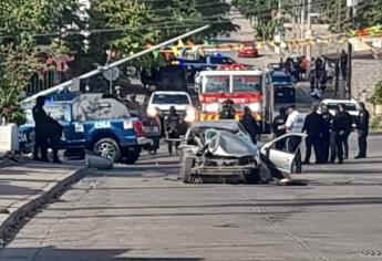 Niño accidentado en persecución de Policía Estatal tiene fractura de cráneo y clavícula, confirma Hospital Pediátrico de Culiacán