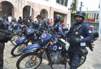 Para reforzar la seguridad, a Mazatlán llegarán 30 nuevas motopatrullas