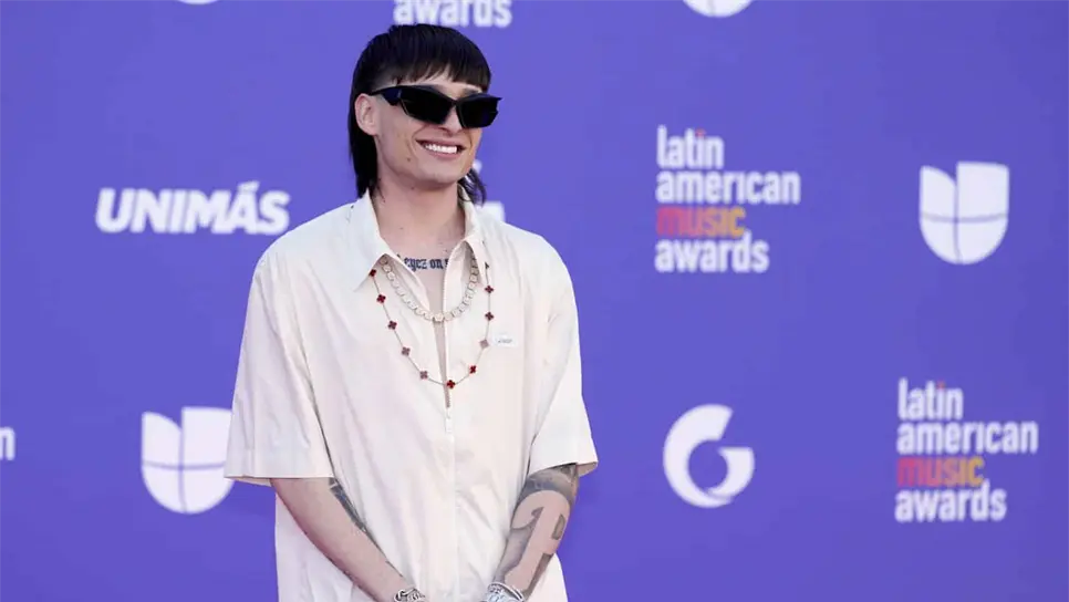 Peso Pluma es uno de los artistas del momento. FOTO: Internet