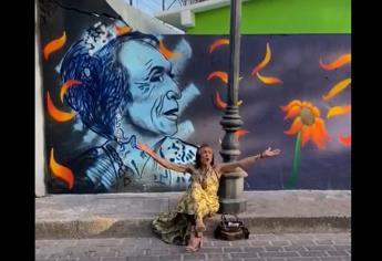 Plasman a Genaro Rosas en un mural en Mocorito