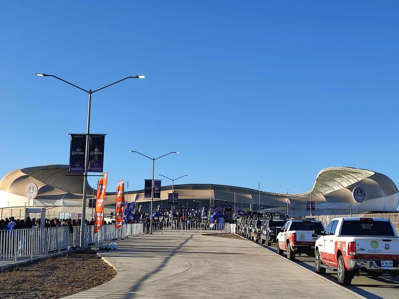 Estadio «El Kraken», de Mazatlán. FOTO: Hugo Rodríguez.
