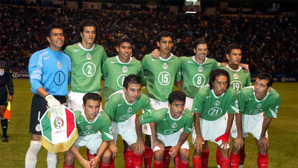 Aquella selección se estaba preparando para el mundial de 2006. FOTO: Internet