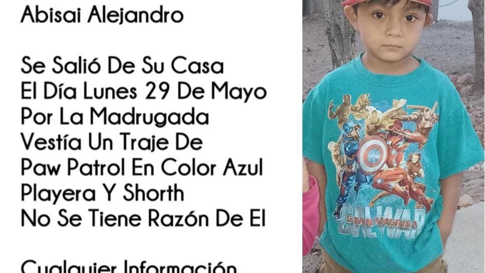 Desaparece niño de 6 años en Lomas de Imala, Culiacán
