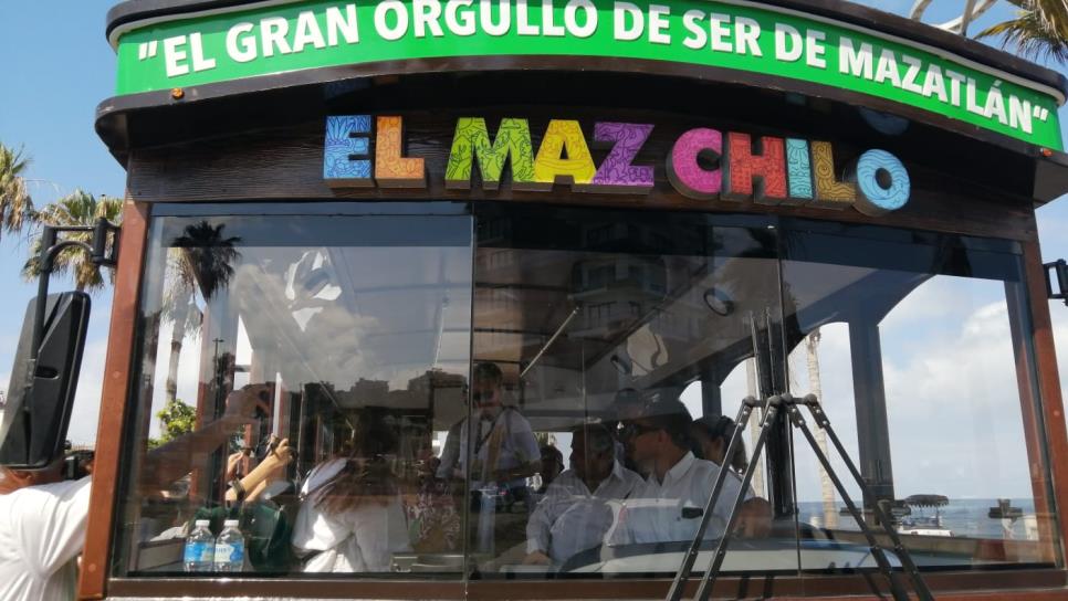 Tranvía «El Maz Chilo» inicia operaciones con apadrinamiento de lujo