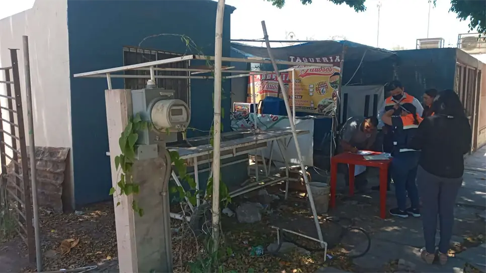 El establecimiento fue clausurado por autoridades de Coepriss. FOTO: Cortesía.