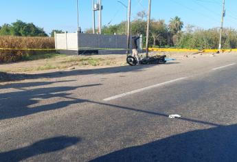 Muere Charrascas de Navolato al caer de la motocicleta