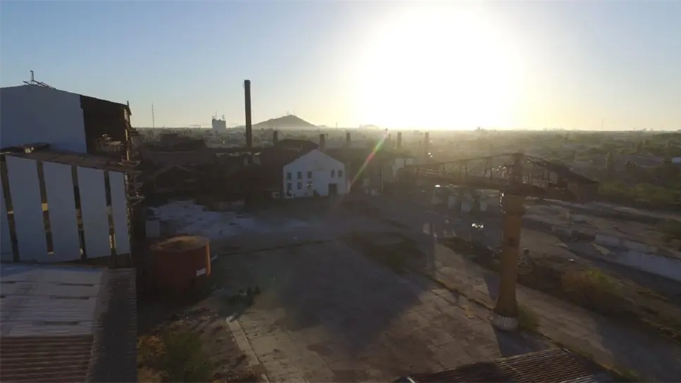 Ingenio Azucarero, ícono del surgimiento de la ciudad de Los Mochis. FOTO: Martín Ruiz