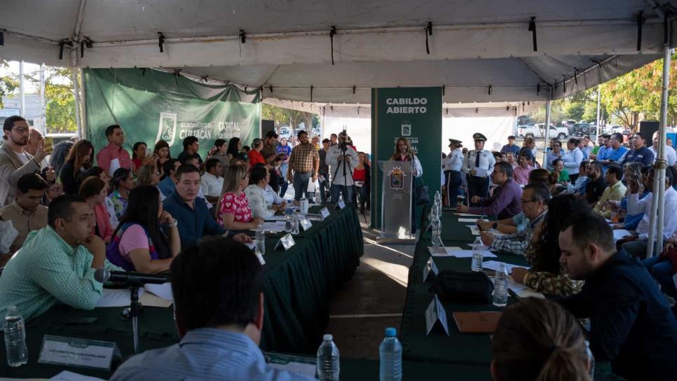 Maratónica, intensa, productiva y amena sesión de Cabildo abierto en Culiacán