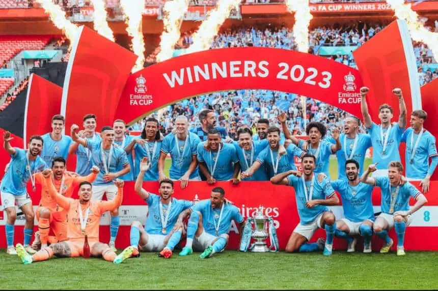 El Manchester City se llevó la FA Cup. FOTO: Internet