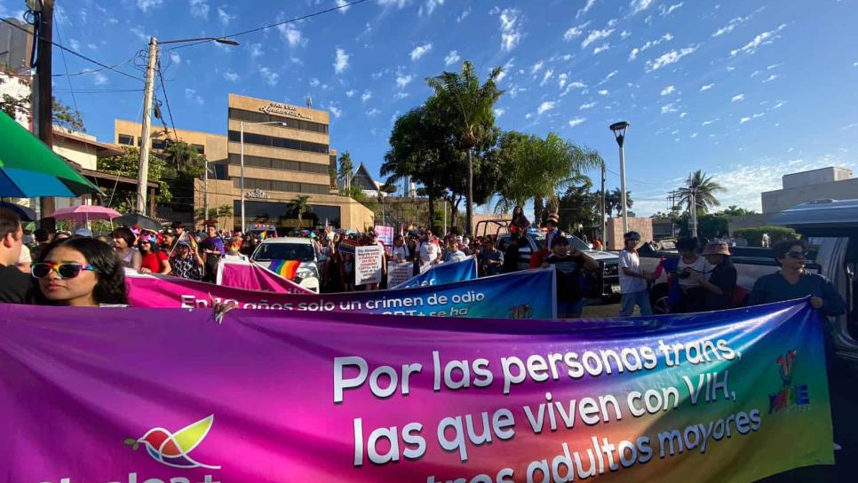 Realizan la Décima Marcha de la Diversidad «Pride 2023» en Culiacán