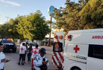 Dos motociclistas resultan graves tras par de accidentes en Guasave 