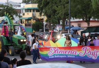 Por segundo año, en Badiraguato realizan Marcha de la Diversidad «Pride 2023».