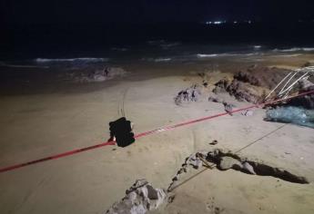 Cuerpo sin vida de turista sale a flote en playas de Mazatlán 