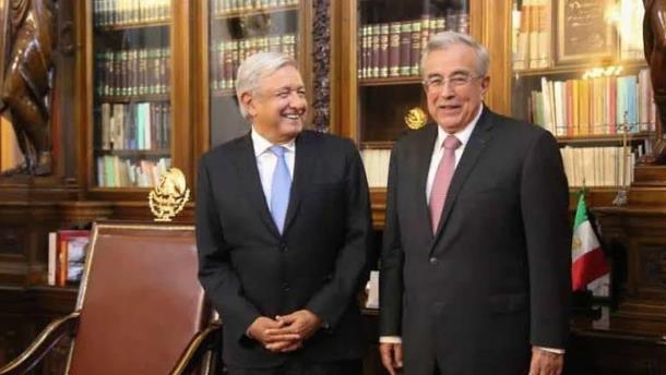 Rocha Moya cena con AMLO y «corcholatas»; se habló de lo que se viene para el 2024