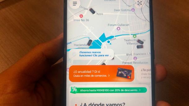 9 de cada 10 mujeres en Sinaloa se sienten inseguras al usar un transporte de Uber o Didi