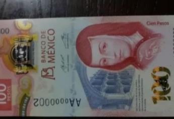 Conoce el billete de 100 pesos  que se vende hasta en 5 mil pesos por esta razón