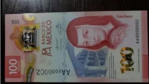 5 mil pesos en billetes de 100