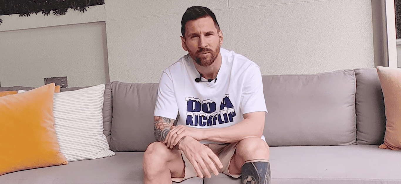 Messi habló sobre su decisión. FOTO: Internet