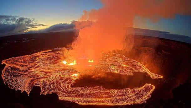 Entra en erupción el volcán Kilauea de Hawái