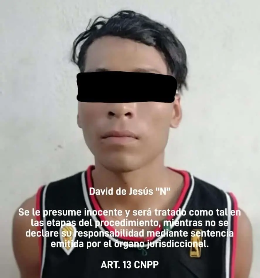 El ladrón no contaba con ningún tipo de arma. FOTO: Cortesía