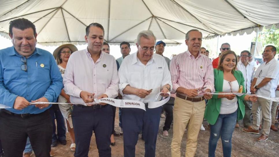 Rocha Moya y Vargas Landeros entregan obras por más de 167 mdp para Ahome