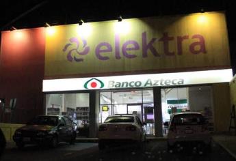 Intentan asaltar a cuenta-habiente en Elektra pero este ya no traía dinero