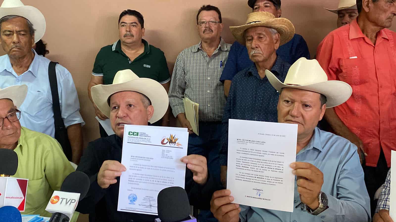 Central Campesina Independiente se deslinda del PAS por incumplimiento