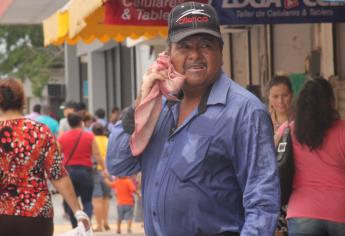 Intenso calor se registra en Sinaloa este sábado; más de 40°C