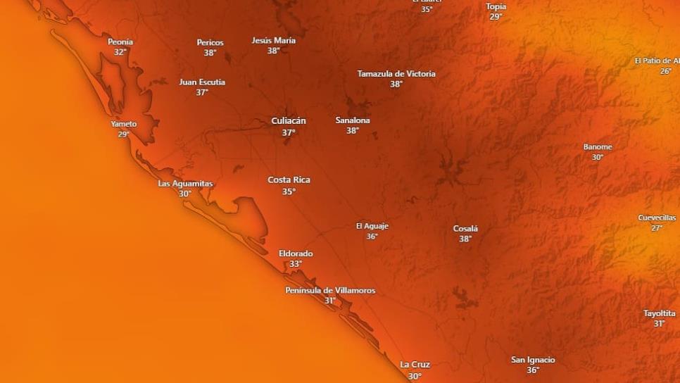 ¡Atención!, fuerte ola de calor se espera hoy domingo en Sinaloa